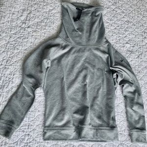 Nike dry-fit grey hoodie-XS